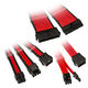 Kolink Core Adept Braided Cable Extension Kit - Red