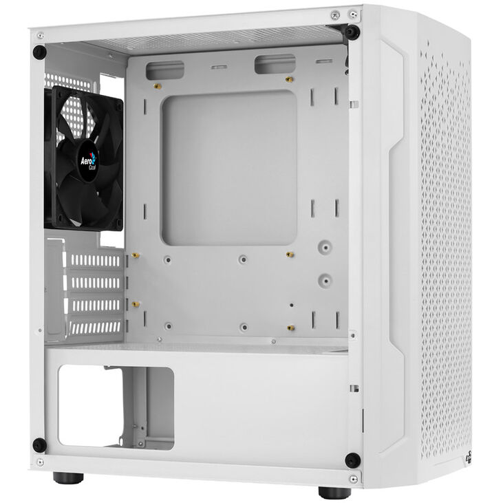 Aerocool Trinity Mini-Tower V1, Tempered Glass - white image number 4