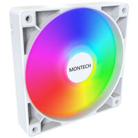 Montech GF120 PWM ARGB Fan - 120mm, White