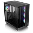 Thermaltake View 380 XL TG ARGB PC Case, Mid-Tower, ATX, ARGB, Tempered Glass - Black image number null