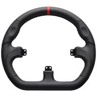 Asetek SimSports GT Rim - Closed D, Leather - black
