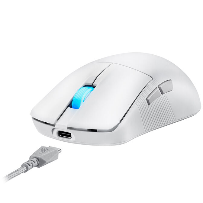ASUS ROG Harpe Ace Mini Gaming Maus, 8000 Hz - wei&szlig; image number 7