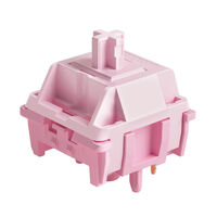 Akko Stellar Rose Switches, mechanical, 5-pin, linear, MX stem, 37g - 45 pieces