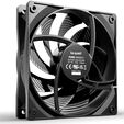 be quiet! Pure Wings 3 L&uuml;fter, PWM, High-Speed - schwarz, 120mm, 3er-Pack image number null