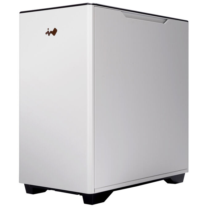 InWin A5 Mid Tower Tempered Glass - White image number 2