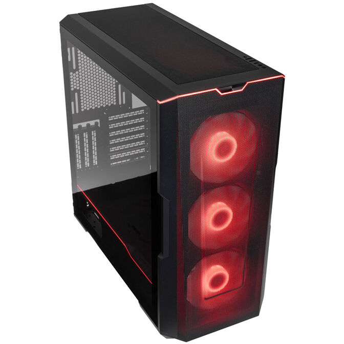 PHANTEKS Eclipse G500A D-RGB Mid-Tower, Tempered Glass - black image number 1