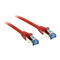 InLine Patch Cable Cat.6A, S/FTP (PiMf), 500MHz, red - 3m
