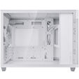 ASUS Prime AP201 Micro-ATX case, Tempered Glass - white image number null