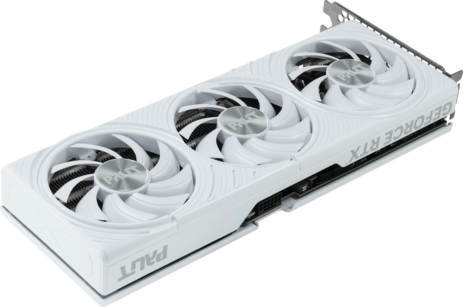 Palit GeForce RTX 5070 White OC Graphics Card, 12288 MB GDDR7 image number 3