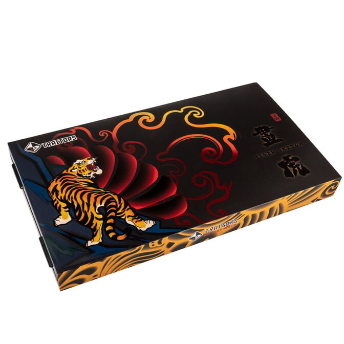 Traitors TIGER SKETCH Limited Keycap Set, PBT (DE) image number 6