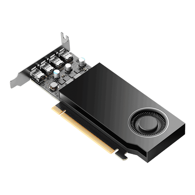 PNY RTX A400 Grafikkarte, 4096 MB GDDR6 image number 2