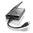 AXAGON ADSA-1S6 SLIMPort6 Adapter, USB 3.0, 2.5" SSD/HDD, SATA 6G - with Case image number null