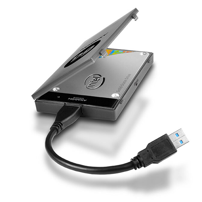 AXAGON ADSA-1S6 SLIMPort6 Adapter, USB 3.0, 2.5" SSD/HDD, SATA 6G - with Case image number 10