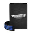 Cablemod PRO ModMesh RT 12VHPWR Dual Cable Kit f&uuml;r ASUS/Seasonic/Phanteks - schwarz/blau image number null