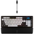 Corsair VANGUARD 96 Gaming-Tastatur, mechanisch, RGB, 8.000 Hz - MLX Plasma Switches, ISO (DE), schwarz/wei&szlig; image number null
