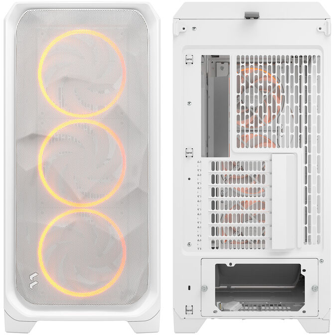 Fractal Design Meshify 3 XL RGB TG PC Geh&auml;use - Big-Tower, E-ATX, Tempered Glass - wei&szlig; image number 11