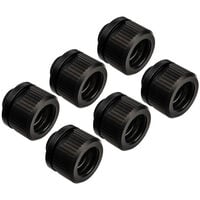 EK Water Blocks EK-Quantum Torque HDC 14 - 6-pack, black