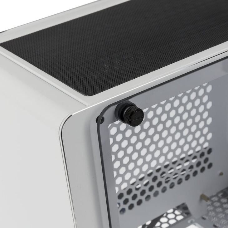 Raijintek Ophion Mini-ITX Gehäuse, Tempered Glass - weiß image number 9