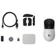Logitech G Pro X2 Superstrike Lightspeed kabellose Gaming-Maus - schwarz/wei&szlig; image number null