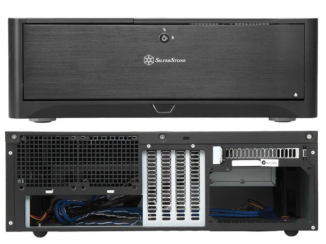 SilverStone SST-GD06B Grandia Desktop - schwarz image number 1
