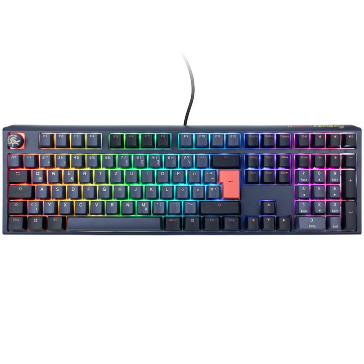 Ducky One 3 Cosmic Blue Gaming Tastatur, RGB LED - MX-Red image number 1