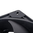 SilverStone VISTA Performance PWM Fan - 140 mm, Black image number null