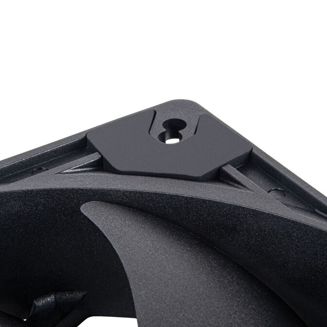 SilverStone VISTA Performance PWM Fan - 140 mm, Black image number 6