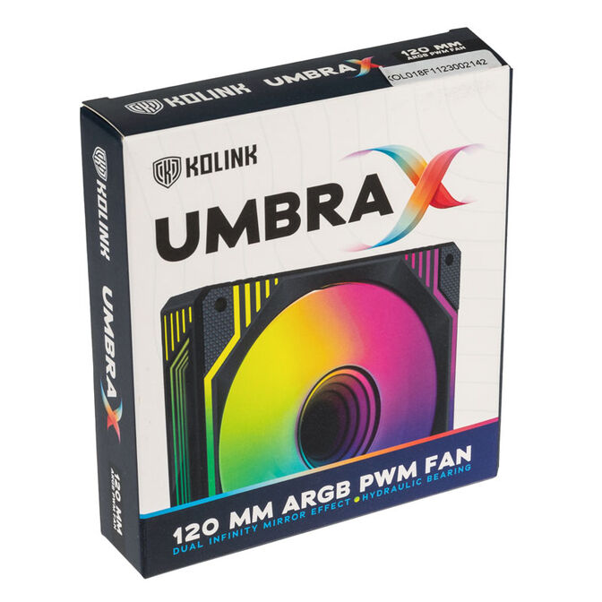 Kolink Umbra X ARGB High Performance PWM L&uuml;fter - 120mm, schwarz image number 7