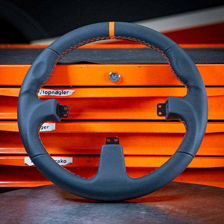 Asetek SimSports GT Rim - Round, Leather image number 2