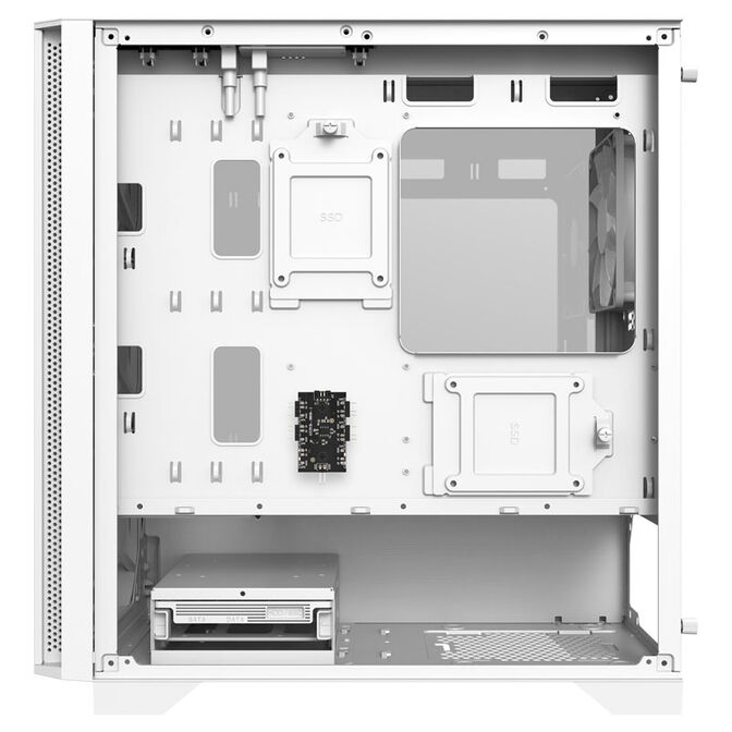 Montech AIR 100 ARGB, Micro-ATX, Tempered Glass - white image number 4