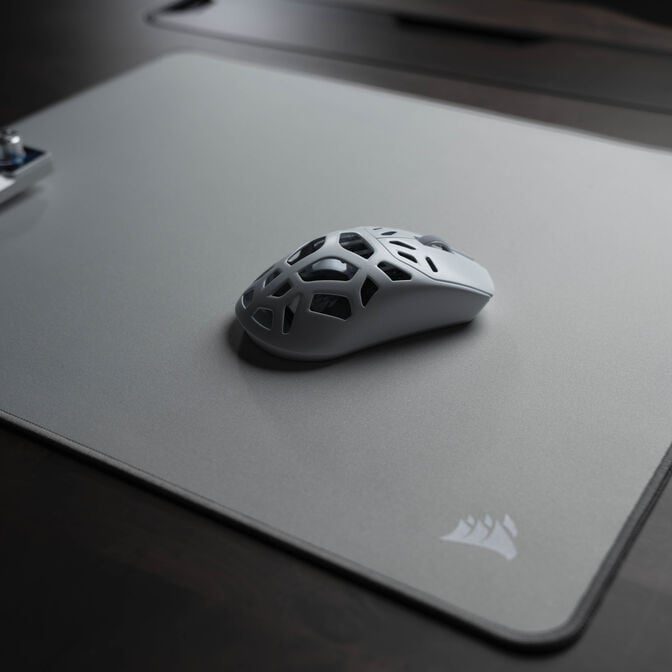CORSAIR MM Gaming-Mauspad, Stoffoberfl&auml;che, Anti-Fray-Kanten - grau, L image number 3