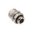 Connection straight G1/4 inch to 10/8mm - silver shiny image number null