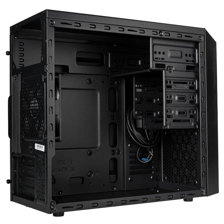 SilverStone Precision PS16 Micro-ATX case - black image number 7