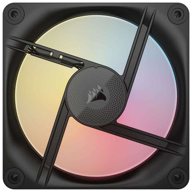 Corsair iCUE Link LX120-R RGB Fan, PWM - 3-Pack, 120mm, black image number 10