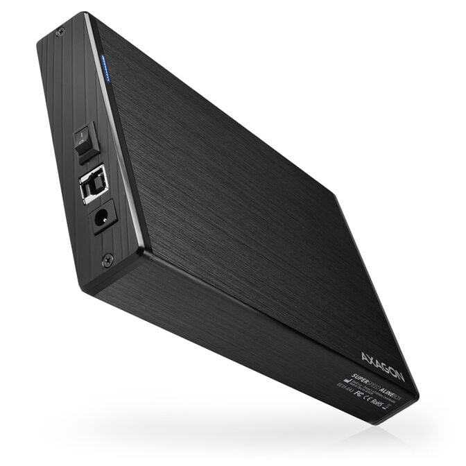 AXAGON EE35-XA3 externes 3,5"-Geh&auml;use, USB 3.0, SATA II, Aluminium - schwarz image number 0