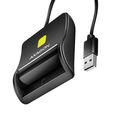 AXAGON CRE-SM3N USB Smart Card FlatReader image number null
