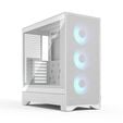 Fractal Design Pop 2 Air TG RGB PC-Geh&auml;use, Midi-Tower, ATX, Tempered Glass - inklusive 3x 120-RGB-mm-L&uuml;fter, wei&szlig; image number null
