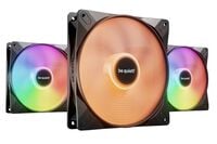 be quiet! Light Wings LX ARGB PWM High Speed Fan, Triple Pack - 140mm, black