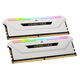 Corsair Vengeance RGB Pro SL DDR4-3200 RAM, CL16, XMP - 16 GB Dual-Kit, weiß