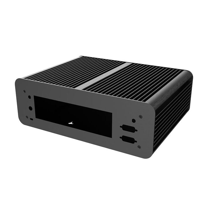 Akasa Euler MX Plus, Aluminium-Gehäuse - Mini-ITX, schwarz image number 3