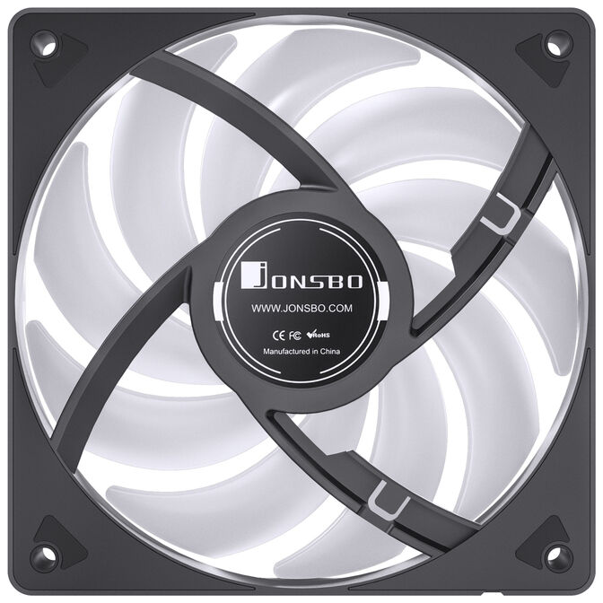 Jonsbo SL-120 Reverse Blade PWM L&uuml;fter, ARGB - 120mm, schwarz image number 8