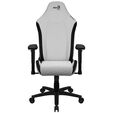 Aerocool Crown Leatherette Moonstone White Gaming Chair, Faux Leather - white image number null