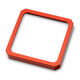 EK Water Blocks EK-Quantum Magnitude Accent Frame - red