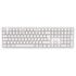 Ducky Zero 6108 Pure White Kabellose Gaming Tastatur, RGB - Cherry MX2A Blue, ISO (DE) image number null