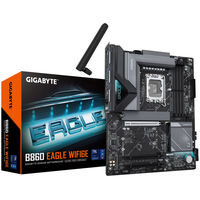 GIGABYTE B860 Eagle WiFi6E Mainboard, Sockel LGA 1851, Intel B860, ATX, DDR5