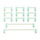 AKKO Screw-in Stabilizers - mint