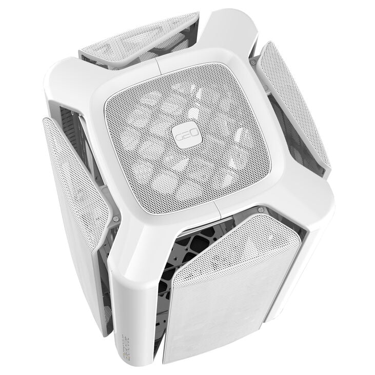 Geometric Future M2 THE ARK Gehäuse, Mesh - weiß image number 1