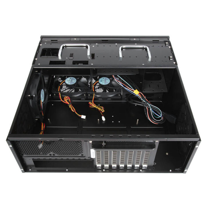 SilverStone SST-GD08B USB 3.0 Grandia Desktop - schwarz image number 2