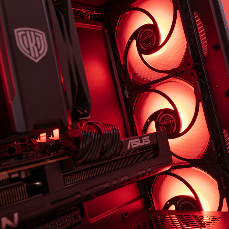Gaming-PC Mach 5R, AMD Ryzen 5 7600X3D, AMD Radeon RX 9070 XT - Fertig-PC image number 6