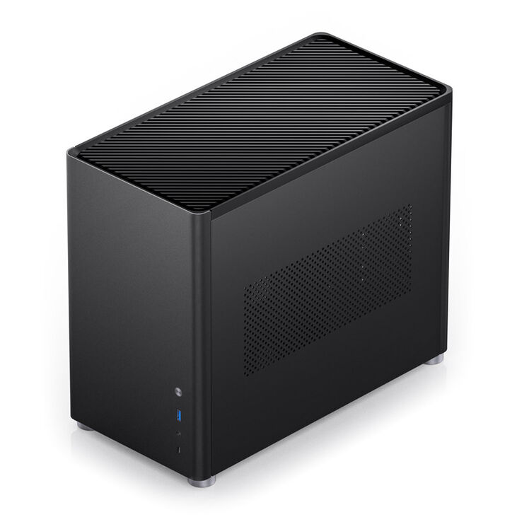 Jonsbo D30 Micro-ATX Case, Tempered Glass - black image number 2
